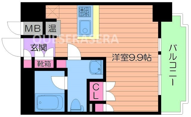 間取り図 セイワパレス京橋コルティーレ