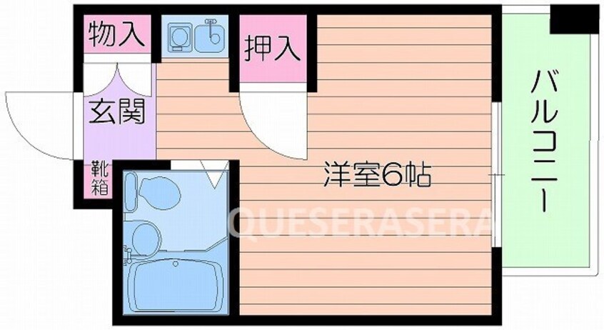 間取図 東天満下村ビル