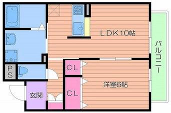 間取図 ヴィアソーレ鶴見Ａ棟