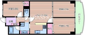 間取図 ロイヤルコート生江