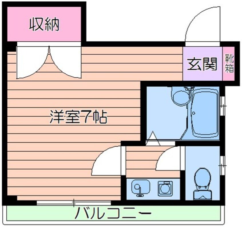 間取図 ハイツ浦野