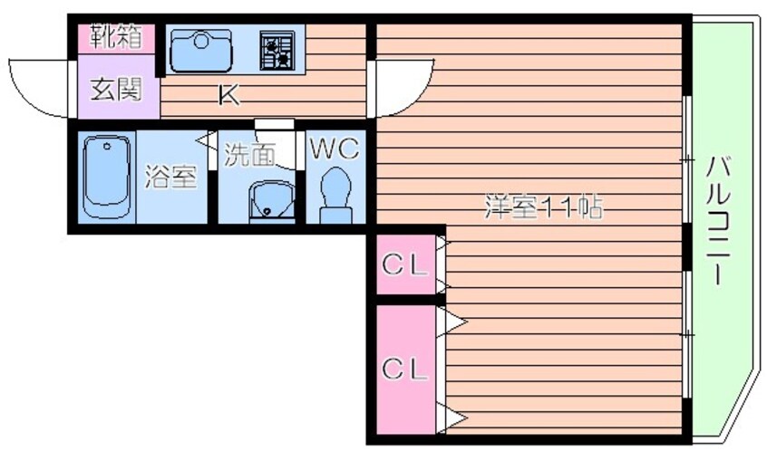 間取図 コムフィー