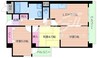 ラフィーネ鶴見緑地 3LDKの間取り