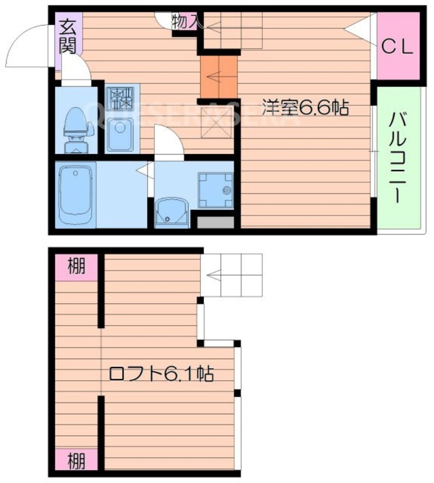 間取図 Ｇｒａｎｄ Ｍｉｍｏｓａ