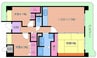 ロイヤル鶴見 3LDKの間取り