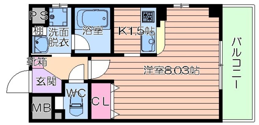 間取図 メイト鶴見