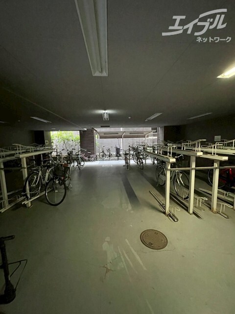 駐輪所です アーデン西天満