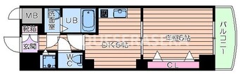 間取図 阪急千里線/天神橋筋六丁目駅 徒歩3分 15階 築21年