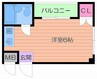 ｃｏｌｌｅｃｔｉｏｎ城北Ⅱ 1Rの間取り