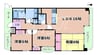 学研都市線<片町線>・JR東西線/放出駅 徒歩10分 7階 築35年 3LDKの間取り