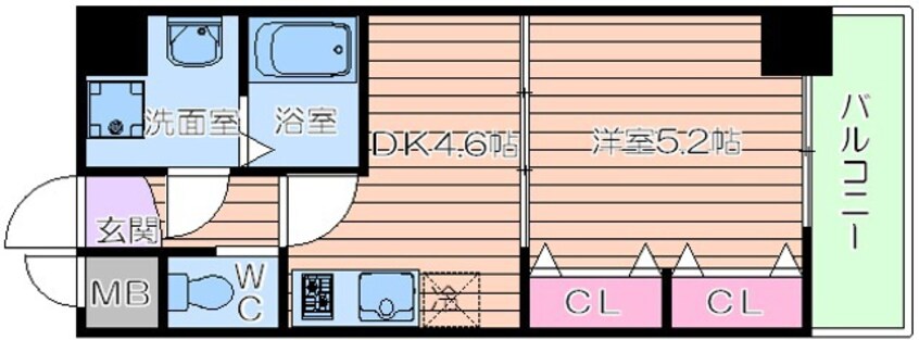 間取図 CITY　SPIRE鶴見