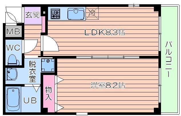 間取り図 サンセール・アヤ