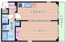 サンセール・アヤ 1LDKの間取り