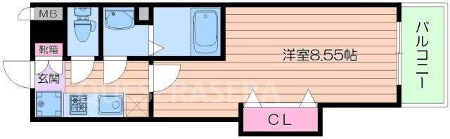 間取り図 Ｌｕｘｅ都島Ⅱ