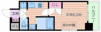 間取図 阪急神戸線/中津駅 徒歩9分 2階 築22年