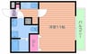 エクセレンス 1Kの間取り
