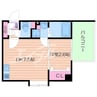 W.O.B.KYOBASHI 1DKの間取り