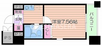 間取図 ISM中之島レジデンス(旧ＨＦ中之島レジデンス)