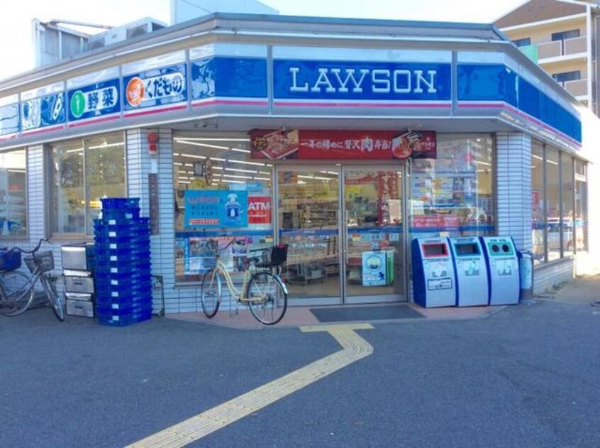 ローソン放出東二丁目店(コンビニ)まで477m※ローソン放出東二丁目店 メゾン・ド・ヴィレ城東