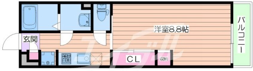 間取図 リブリ・アベリア