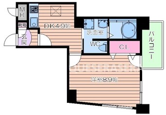間取図 willDo南森町