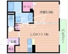 アドラ 1LDKの間取り