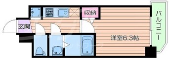 間取図 プレサンス扇町駅前