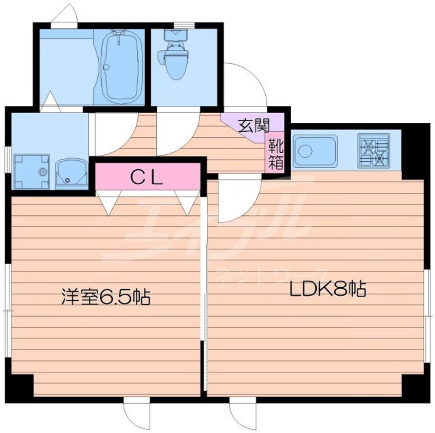 間取図 ブランジュ高殿