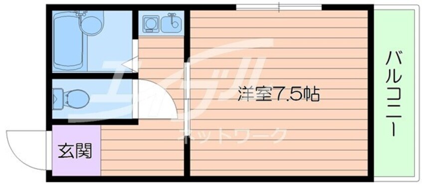 間取図 エムロード関目