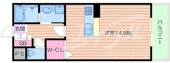 間取図 シャーメゾン深江橋