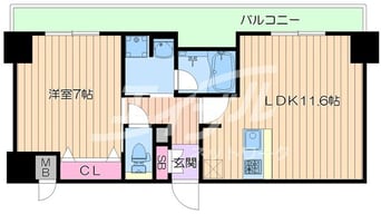 間取図 ララプレイス　ザ・京橋ステラ