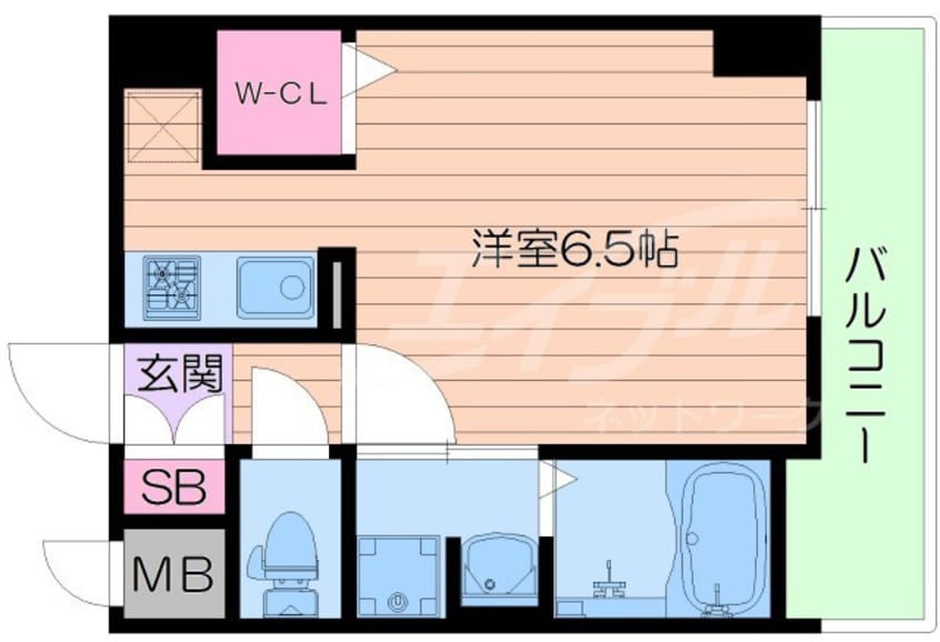 間取図 ララプレイス　ザ・京橋ステラ