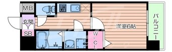 間取図 レジュールアッシュ京橋