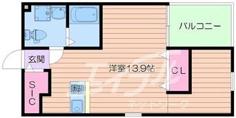 間取図 エルデ赤川