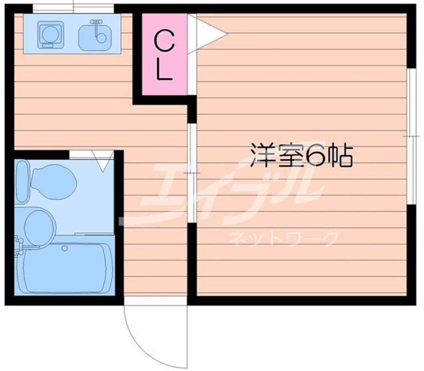 間取図 ハイツSakura