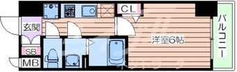 間取図 グランカリテ大阪城EAST