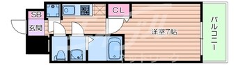 間取図 セレニテ京橋クレア