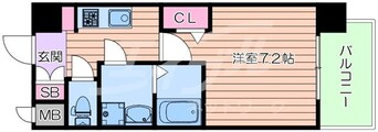 間取図 レジュールアッシュ桜宮リバーコート