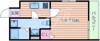 間取図 大阪メトロ谷町線/千林大宮駅 徒歩5分 5階 築4年