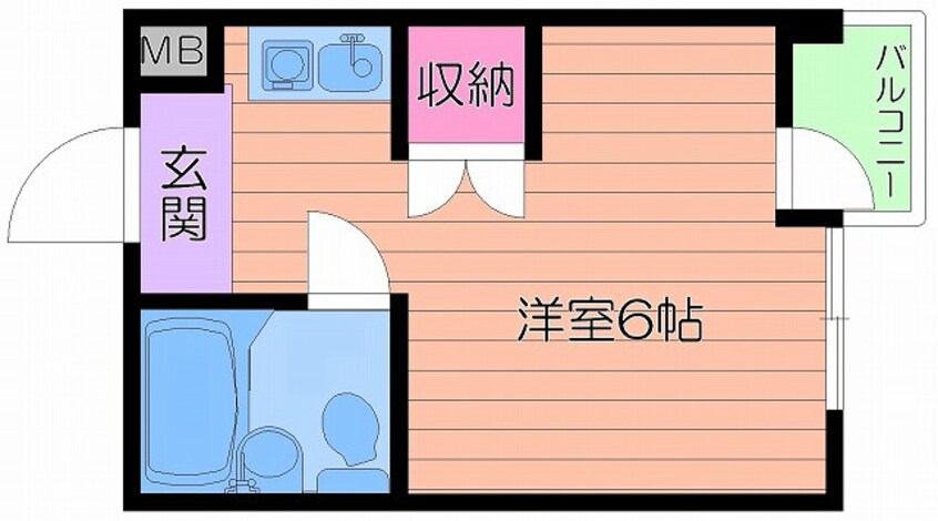 間取図 プレアール千林大宮Ⅱ