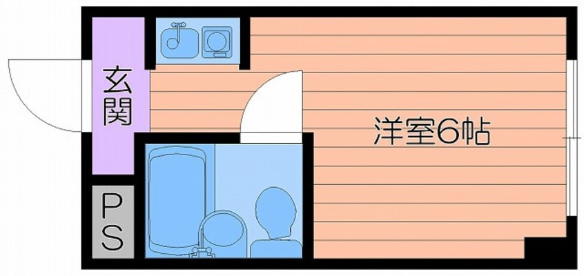 間取図 プレアール高殿