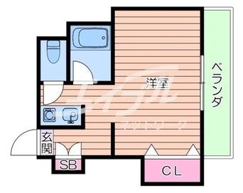 間取図 京阪本線・鴨東線/野江駅 徒歩5分 1階 築27年