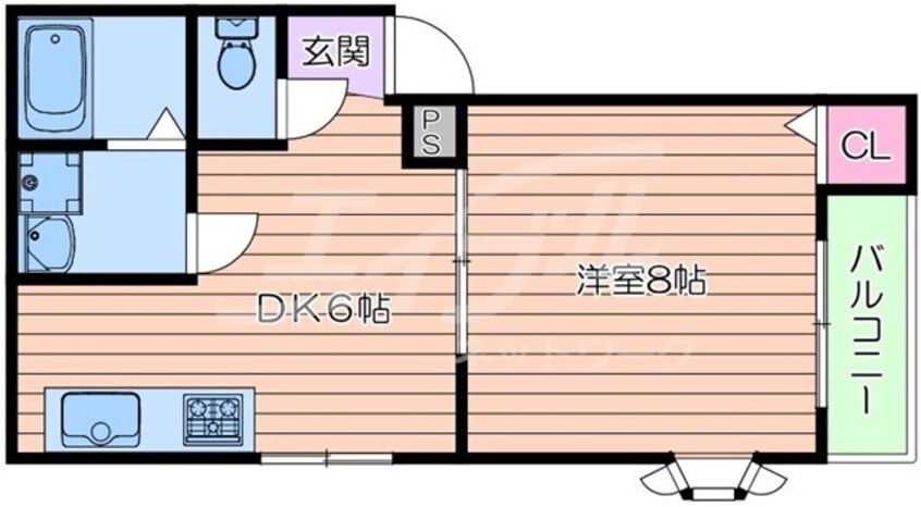 間取図 ローランつるみ