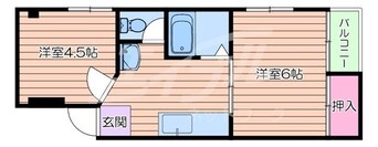 間取図 エルベ太子橋