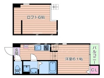 間取図 ネイブテラス放出西