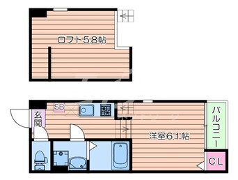 間取図 ネイブテラス放出西