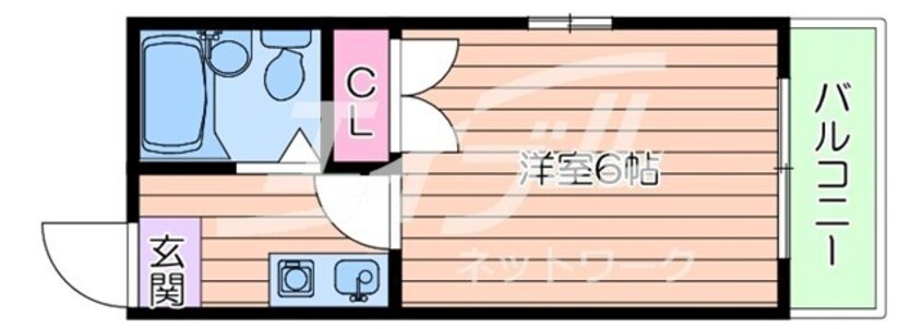 間取図 サンハイツ中宮