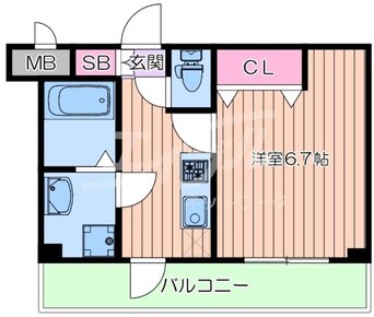 間取図 フェリシダ野江