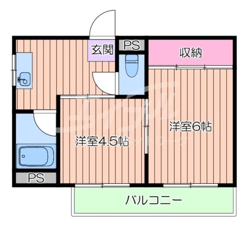 間取図 フロンティア放出