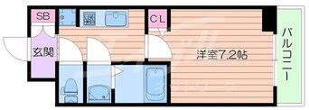 間取図 大阪メトロ堺筋線/北浜駅 徒歩5分 12階 築6年